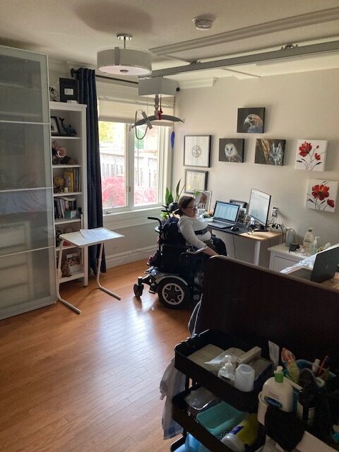 A Resident's Accessible Room at Independent Living Halton